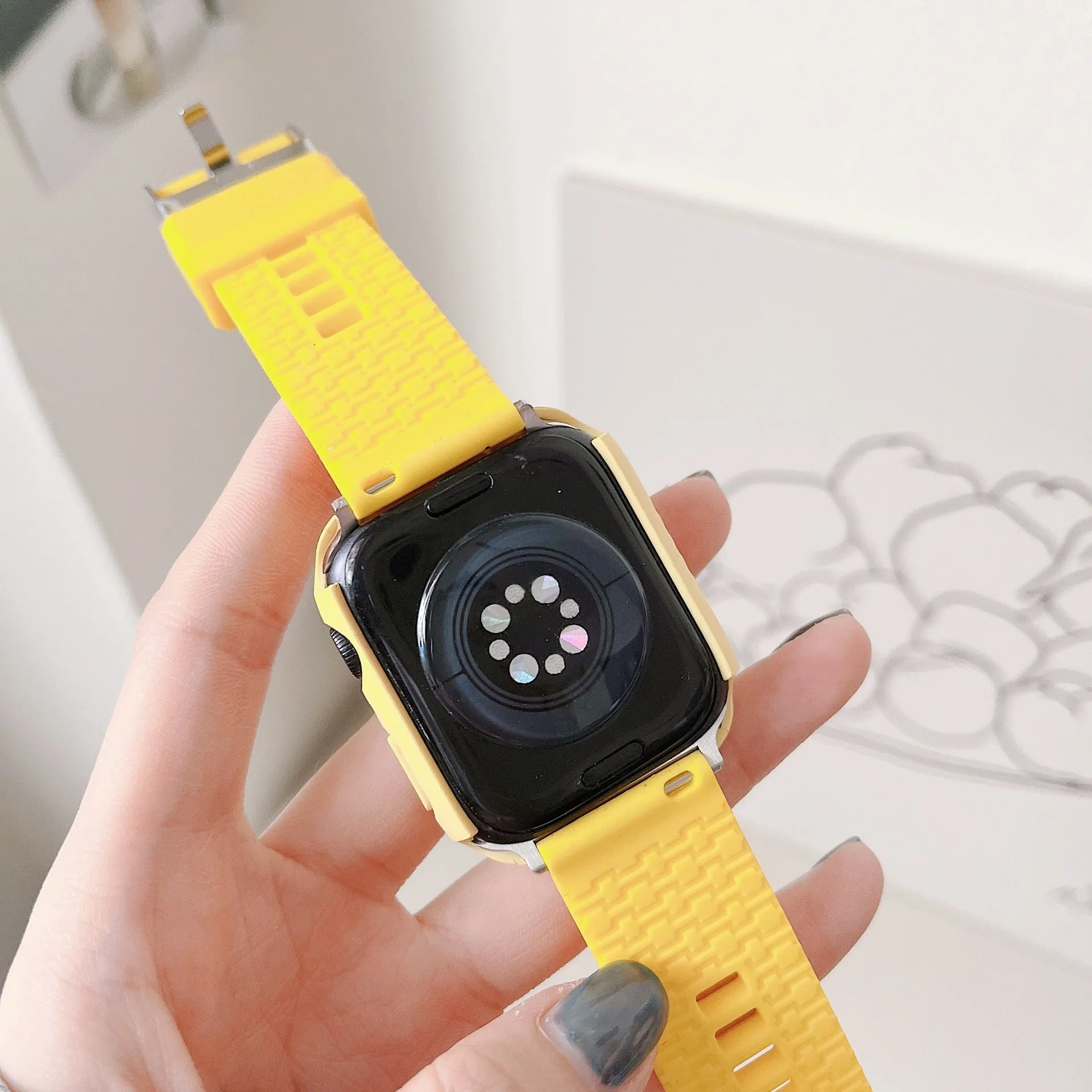 Silicone Strap Watch Case Set