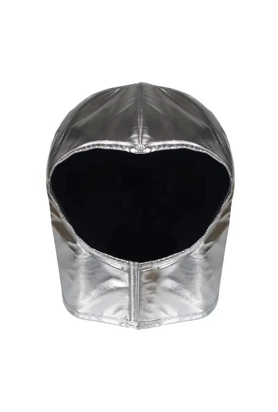 Silver Astronaut Plush Helmet