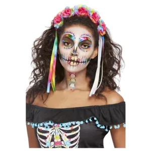 Smiffys Make Up Fx, Bright Dotd Kit, Aqua