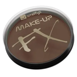 Smiffys Make Up Fx, Dark Brown, Aqua Face And Body Paint