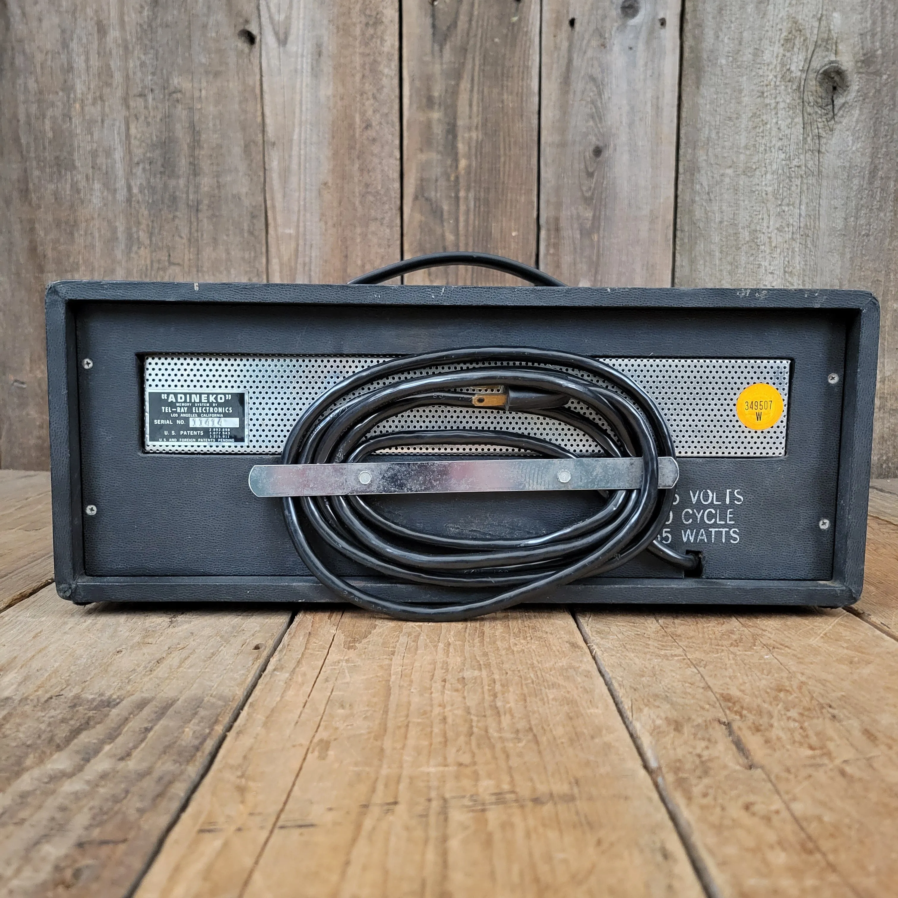 SOLD - Tel Ray Ad-N-Echo Model 1001 Adineko Delay Reverb Unit Oil Can Echo 1969