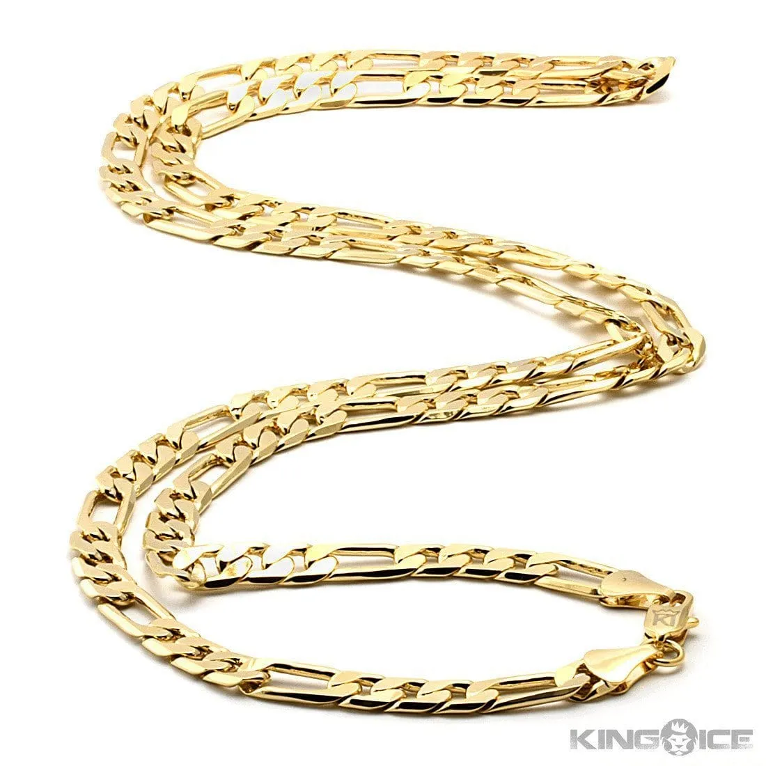 Solid Gold 5mm Figaro Chain