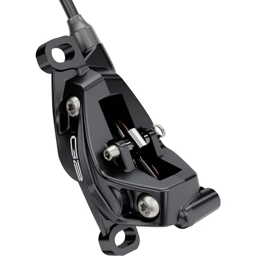 SRAM G2 RS Disc Brake and Lever - Front, Hydraulic, Post Mount, Diffusion Black Anodized, A2