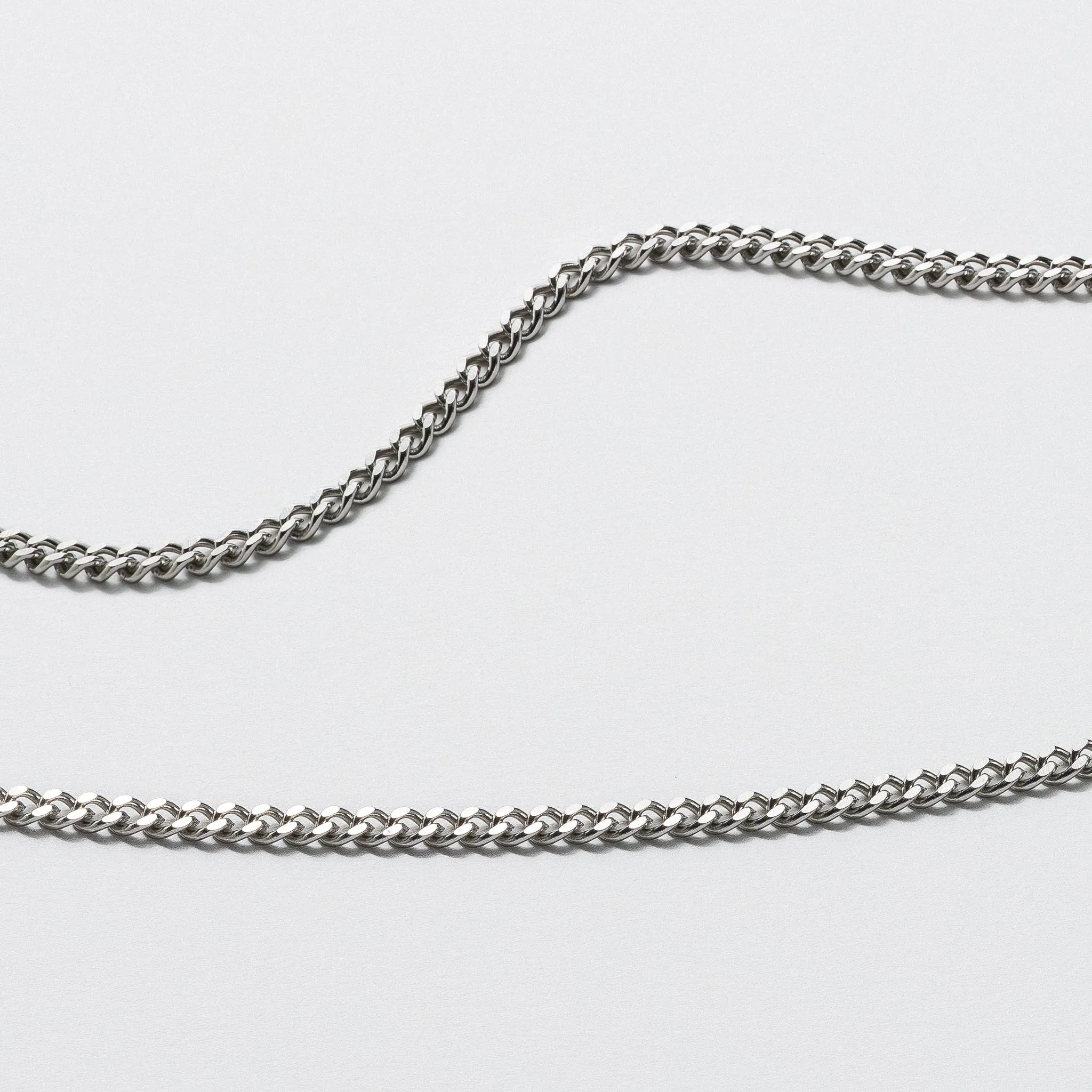 Stainless Steel Curb Chain - Polished 4.8mm