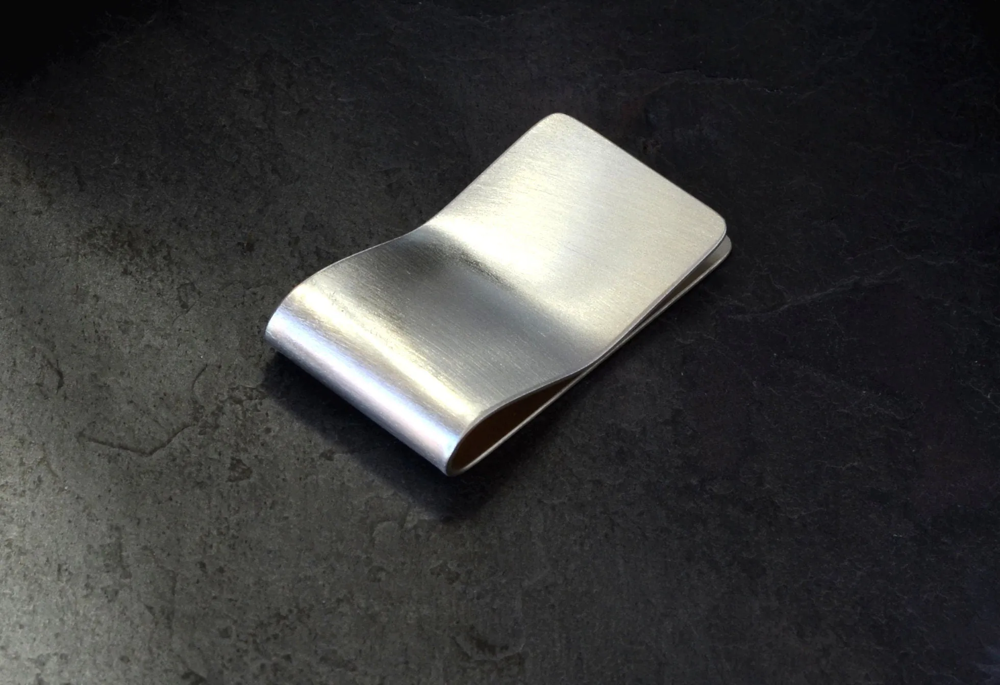 Sterling Silver Money Clip with Engraved Initials and Personalizations