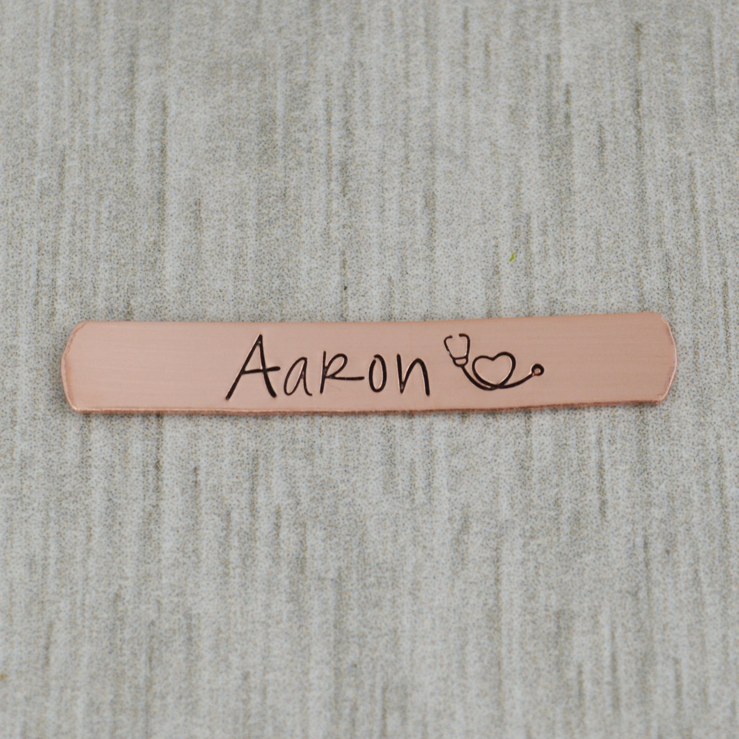 Stethoscope Heart Tag