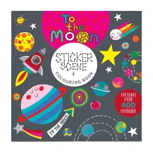 Sticker Scene Book - To The Moon