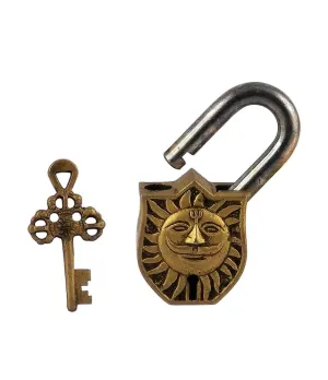 'Surya' Decorative Vintage Brass Lock