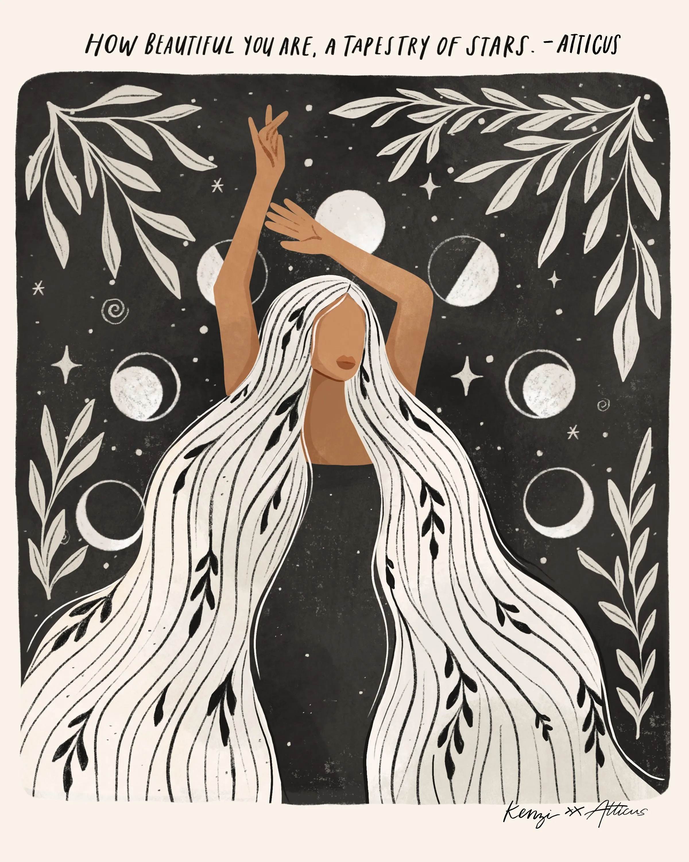 Tapestry Of Stars Print