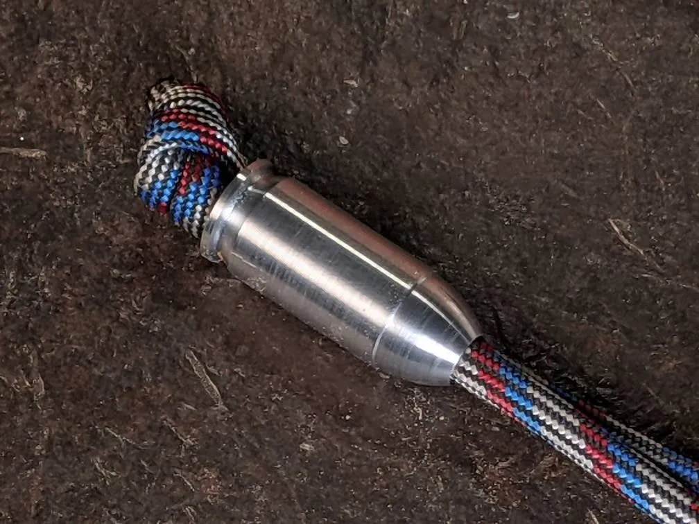The 45 Aluminum Bead and a Free Paracord Lanyard