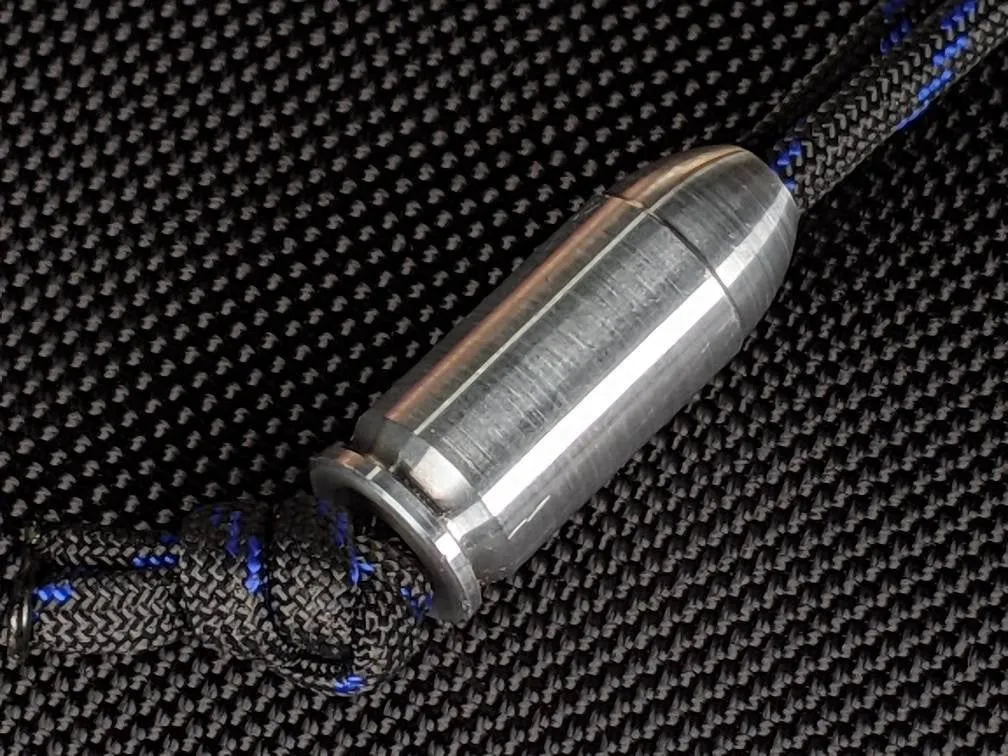 The 45 Aluminum Bead and a Free Paracord Lanyard