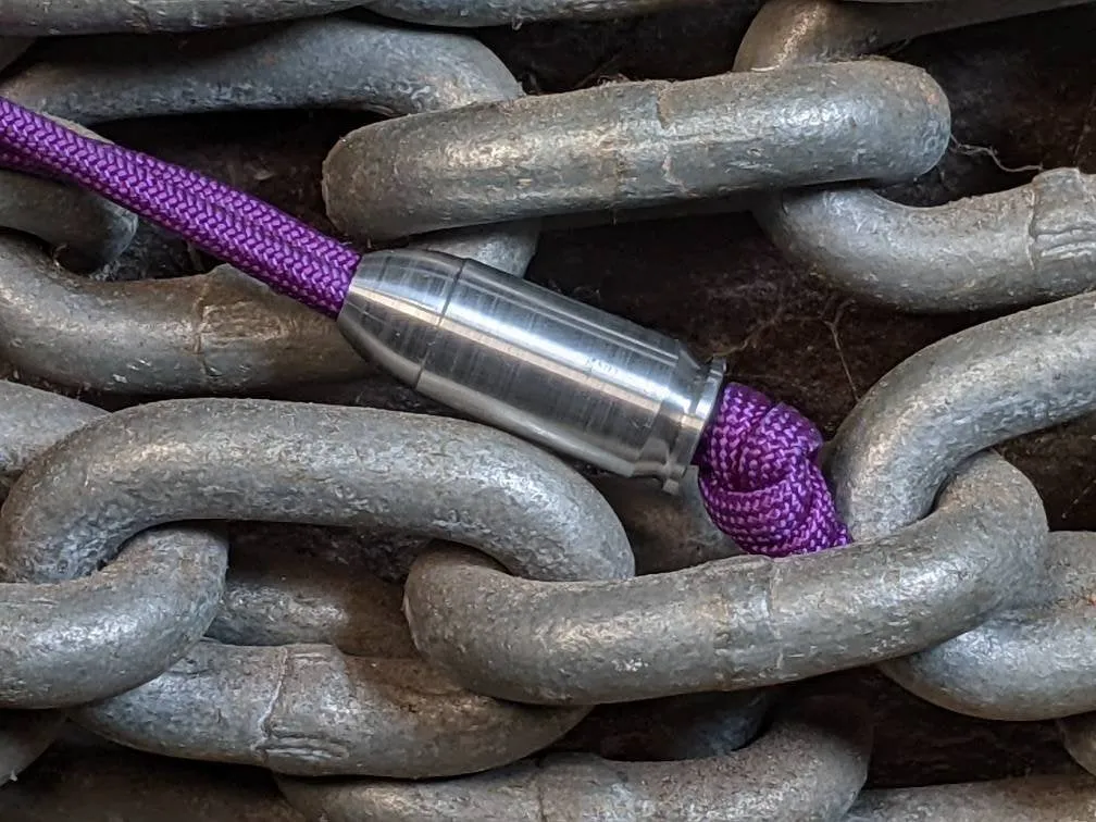 The 45 Aluminum Bead and a Free Paracord Lanyard
