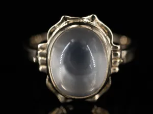The Peggy Moonstone Ring in 14K Yellow Gold