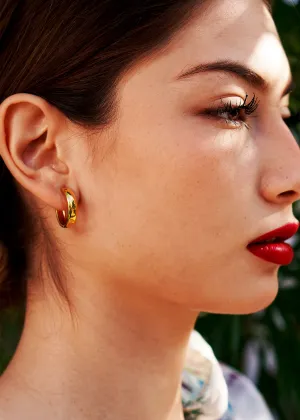 The "Wynn" Stainless Steel Hoop Earring