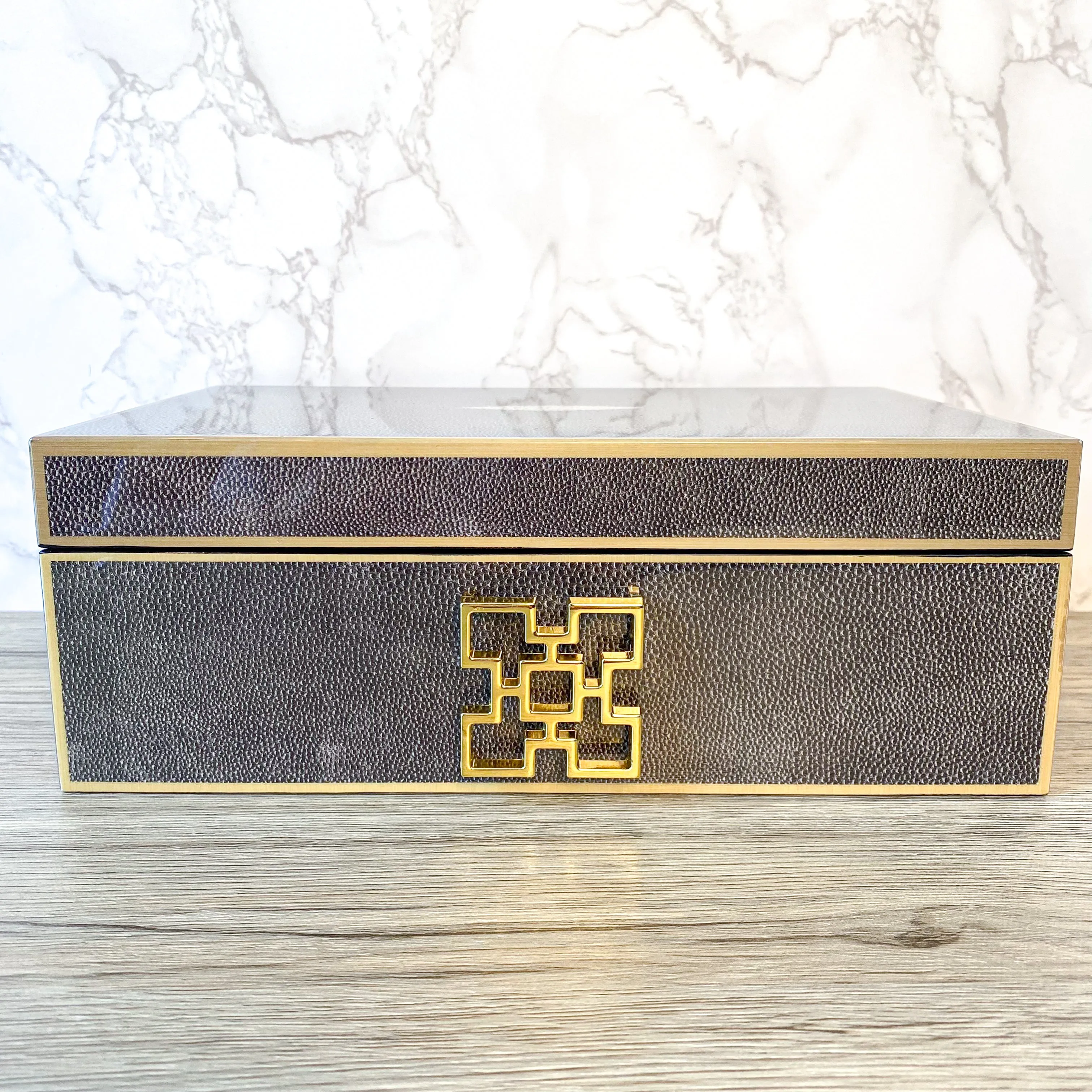 The X Box (in Brown Grey)