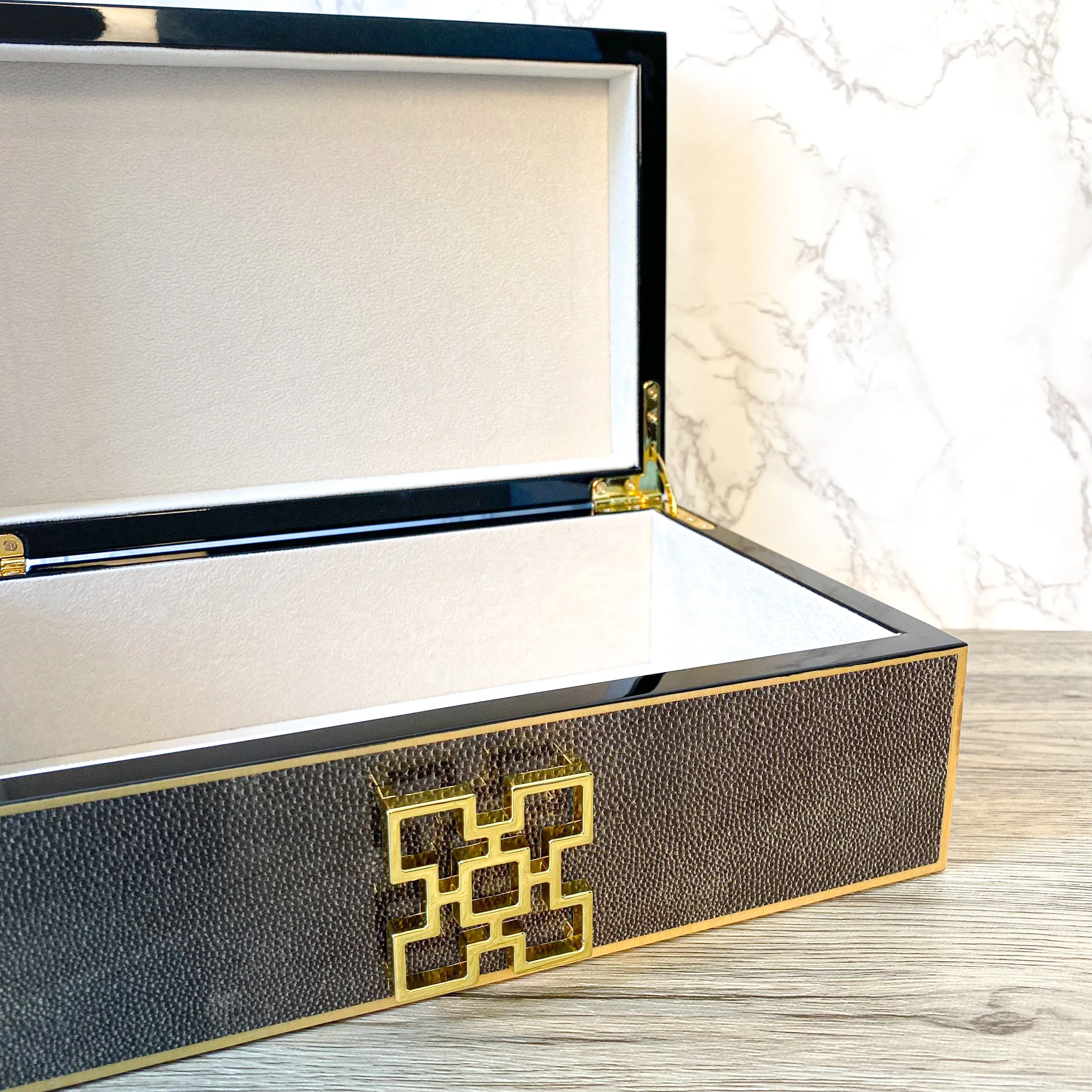The X Box (in Brown Grey)