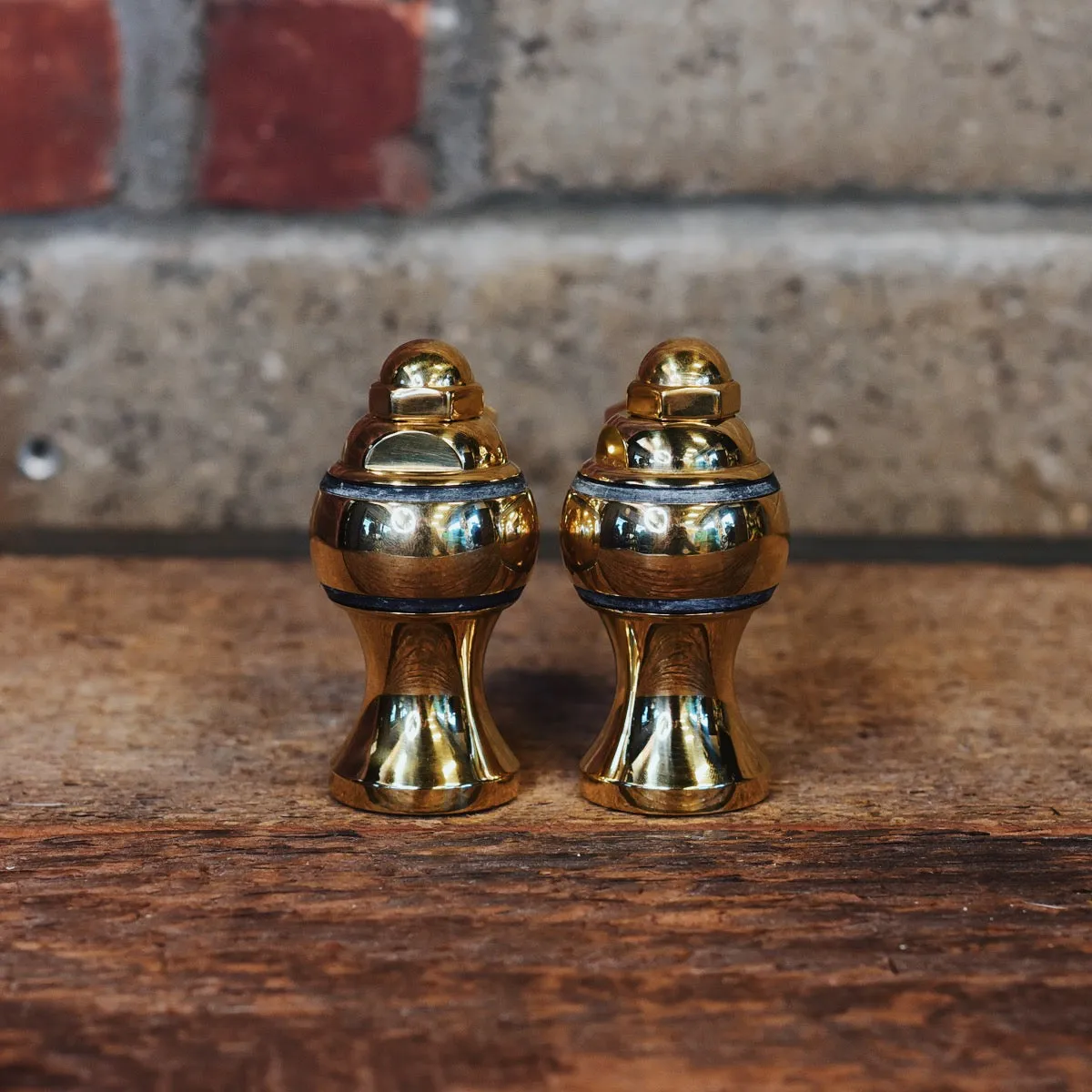 Throwback Risers - Brass
