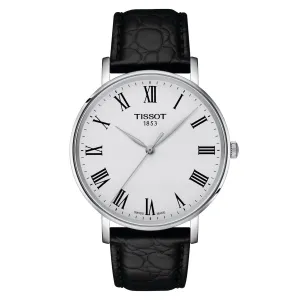 Tissot EVEYTIME WATCH 40mm White Quartz Steel T143.410.16.033.00