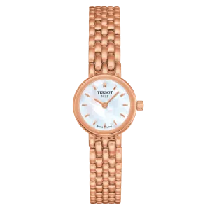Tissot watch Lovely 19.50mm Motherperper Quartz Steel Finish Pvd Gold Rosa T058,009.33.111.00