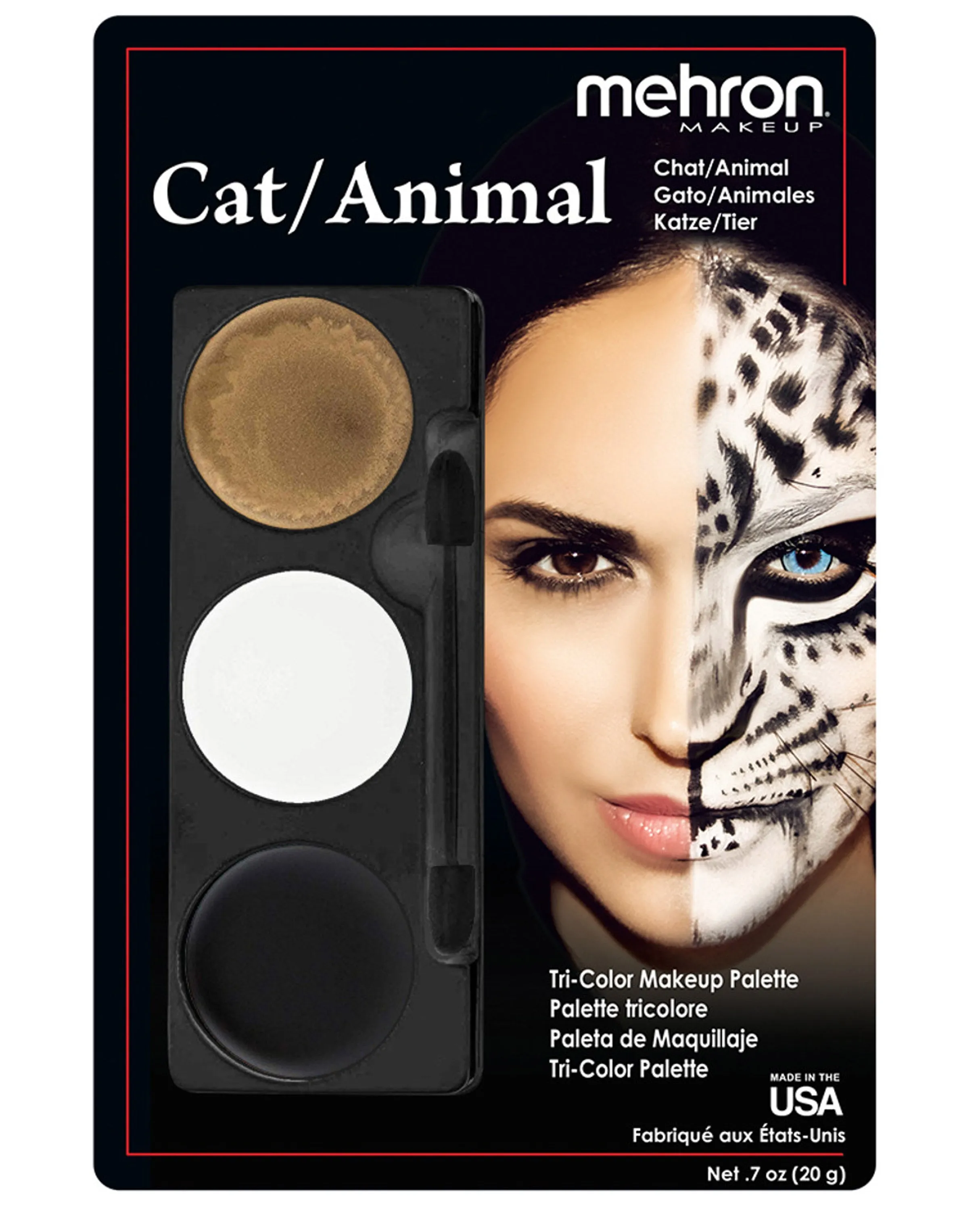 TRI COLOUR CAT/ANIMAL PALETTE