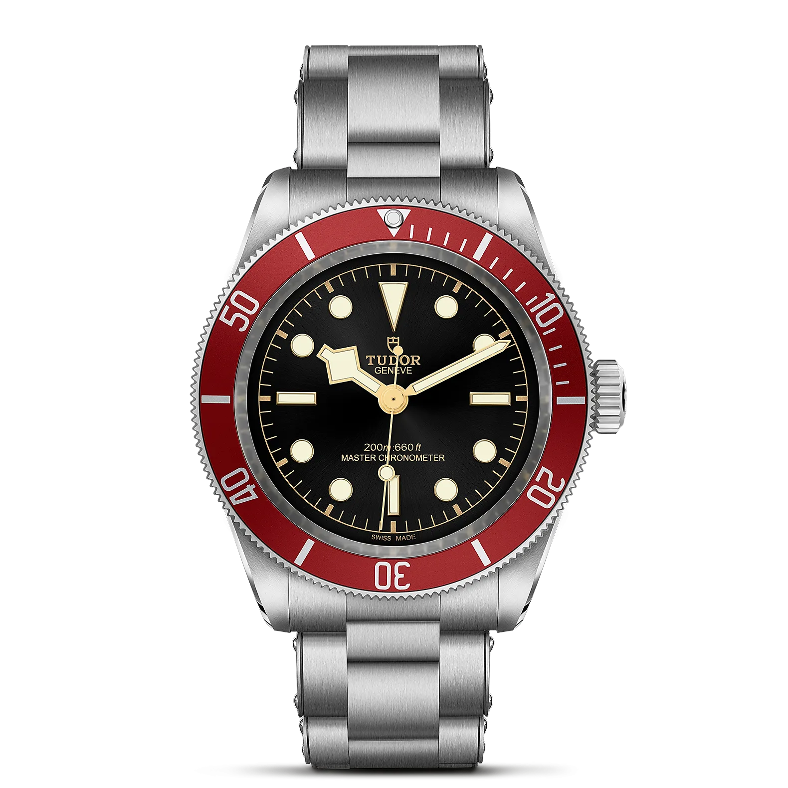 TUDOR Black Bay 41mm Case, Black Dial, Steel Bracelet (M7941A1A0RU-0001)