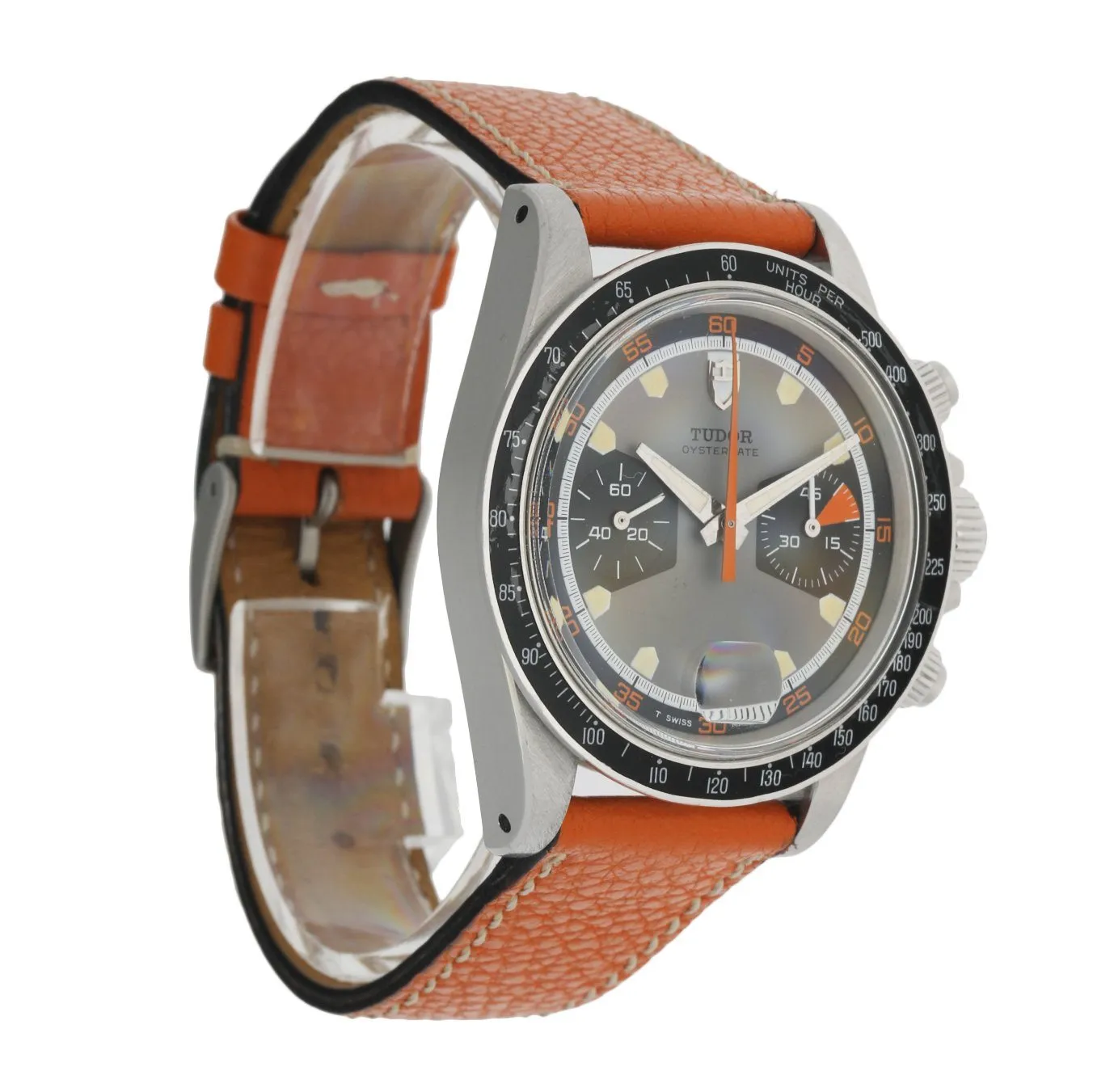 Tudor Oysterdate 7031 Montecarlo Vintage Chronograph Stainless Steel Men's Watch