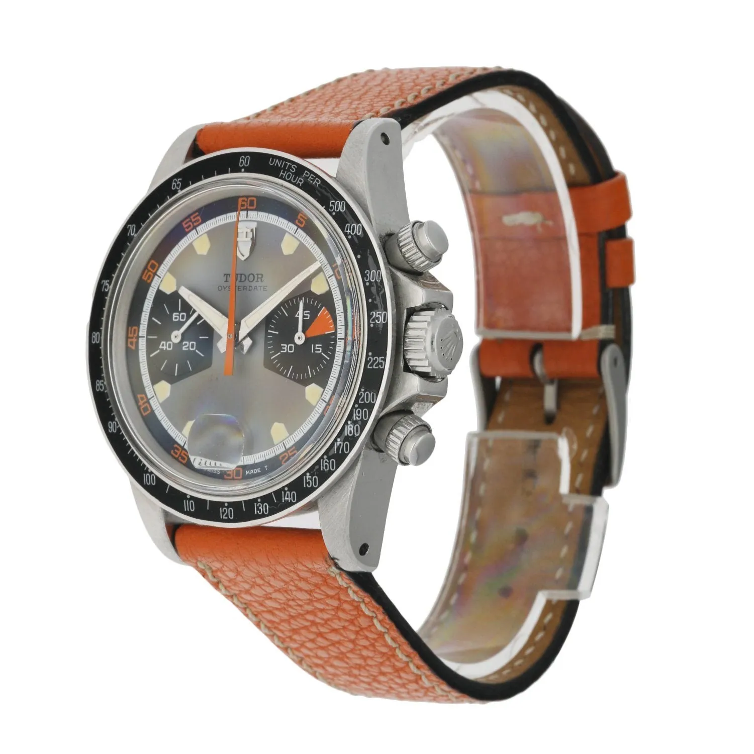 Tudor Oysterdate 7031 Montecarlo Vintage Chronograph Stainless Steel Men's Watch