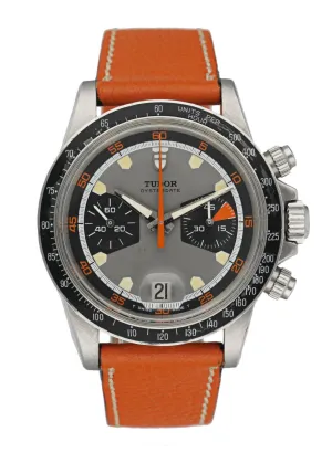 Tudor Oysterdate 7031 Montecarlo Vintage Chronograph Stainless Steel Men's Watch