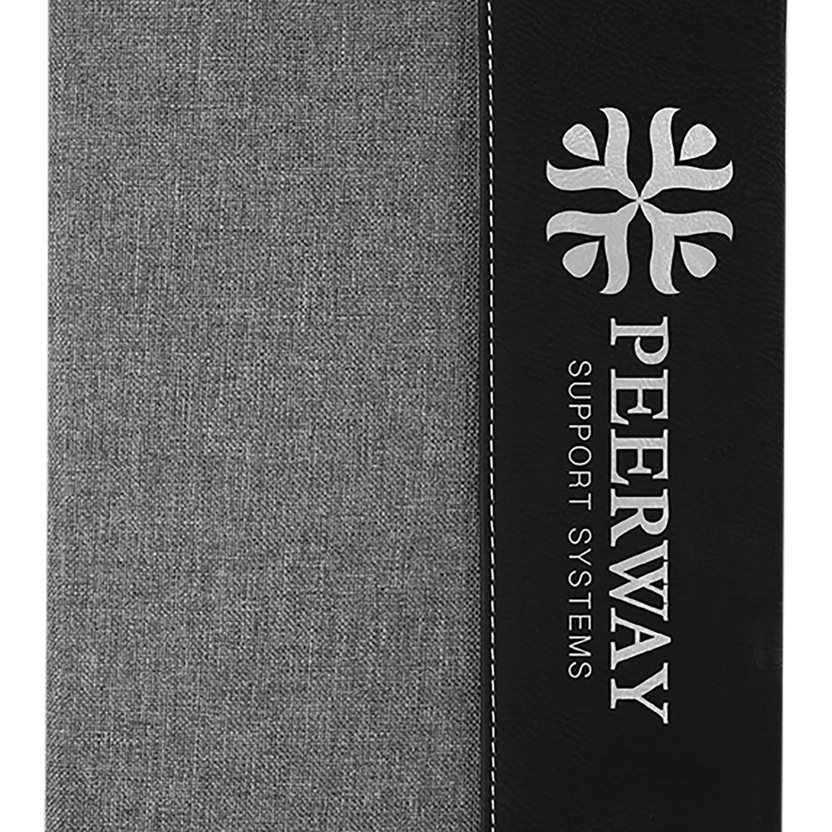 Vegan Leather Two-Tone Portfolio