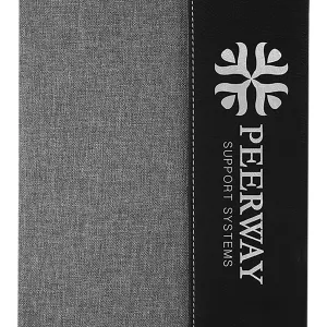 Vegan Leather Two-Tone Portfolio