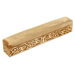 Velvet Plexi Gift Box - Gold