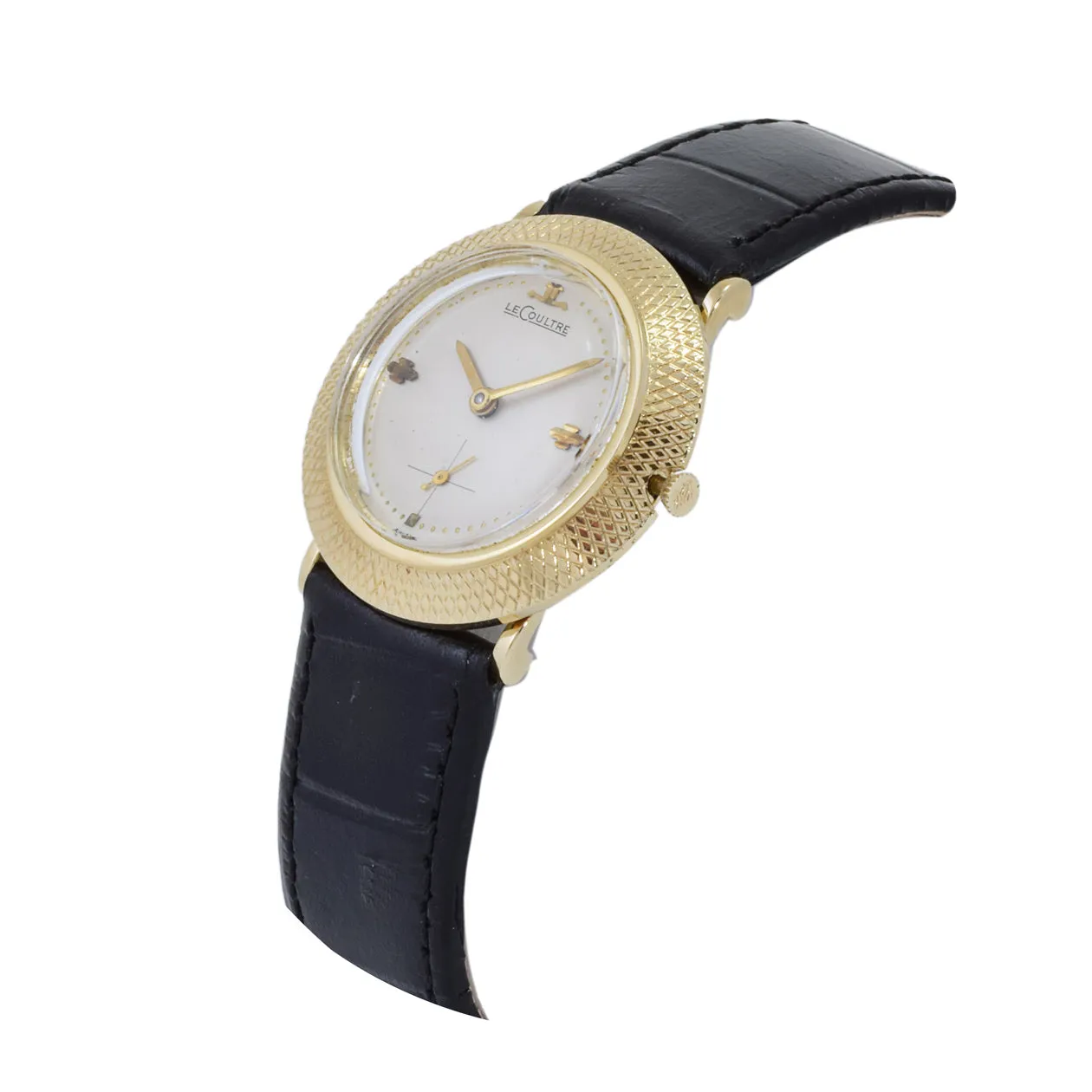 Vintage 1950's Jaeger-LeCoultre 14KT Yellow Gold Watch