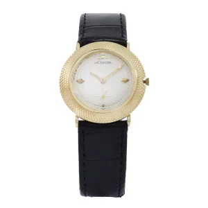 Vintage 1950's Jaeger-LeCoultre 14KT Yellow Gold Watch