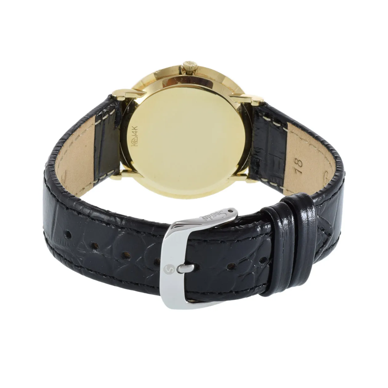 Vintage 1950's Jaeger-LeCoultre 14KT Yellow Gold Watch