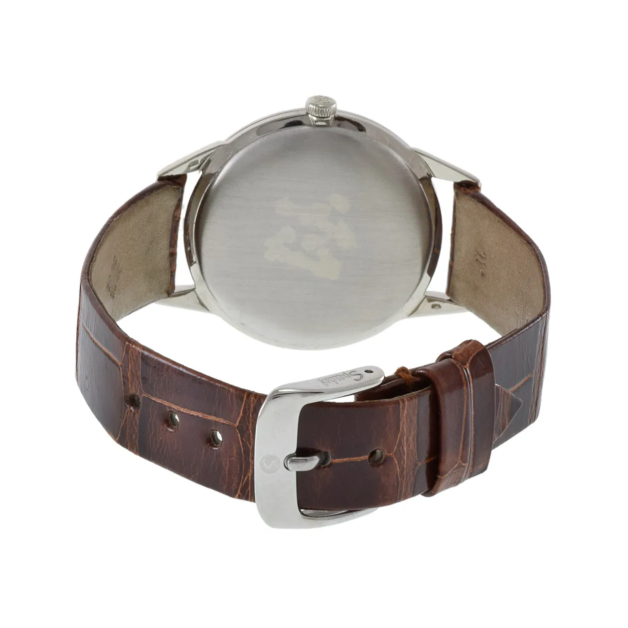 Vintage 1960's Patek Philippe Calatrava 2568-1 18KT White Gold Watch