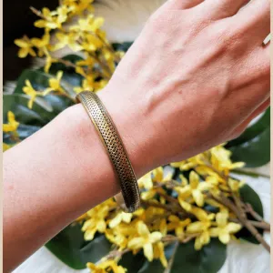 Vintage - Brass Bangle