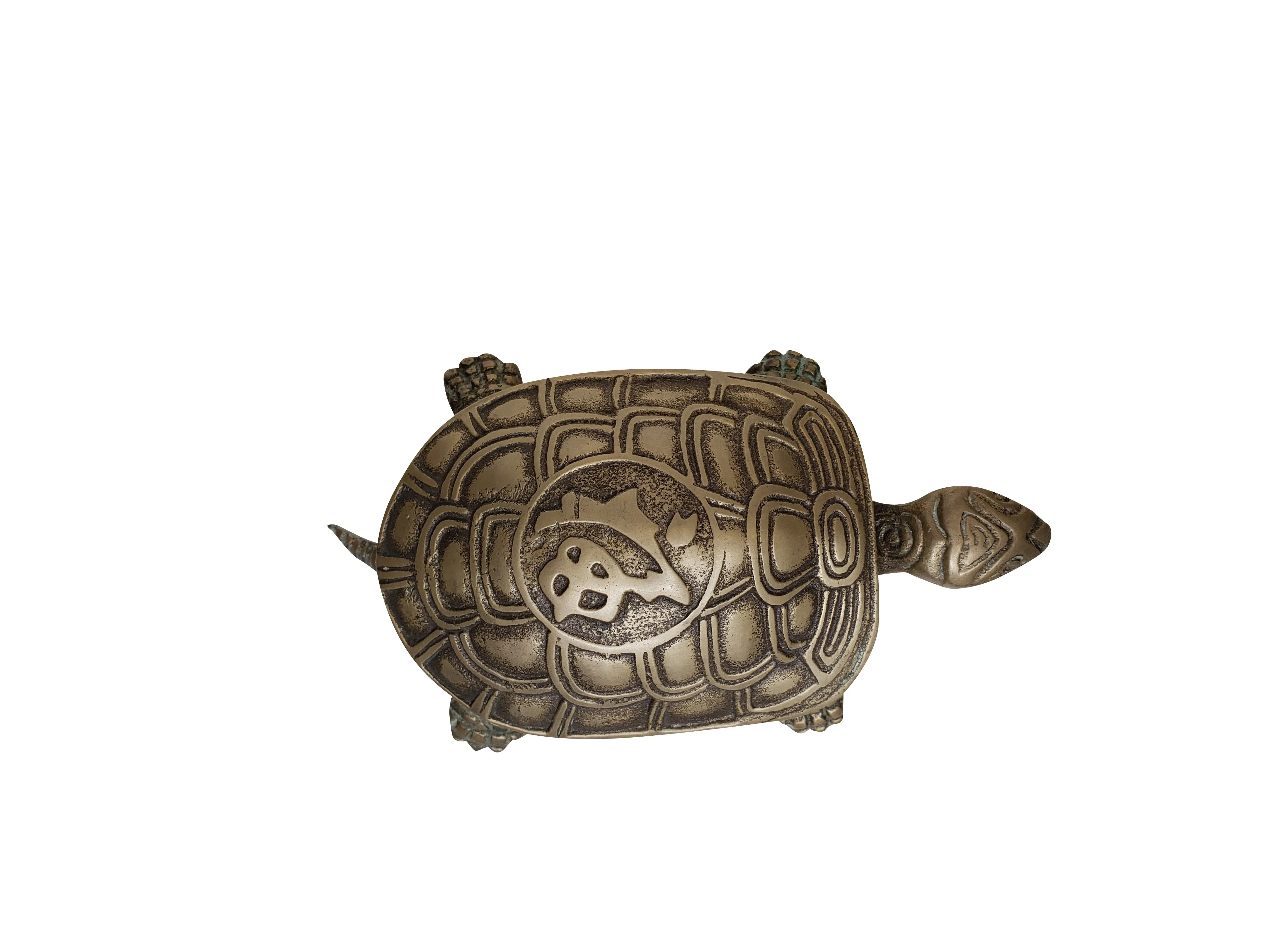 Vintage Brass Turtle