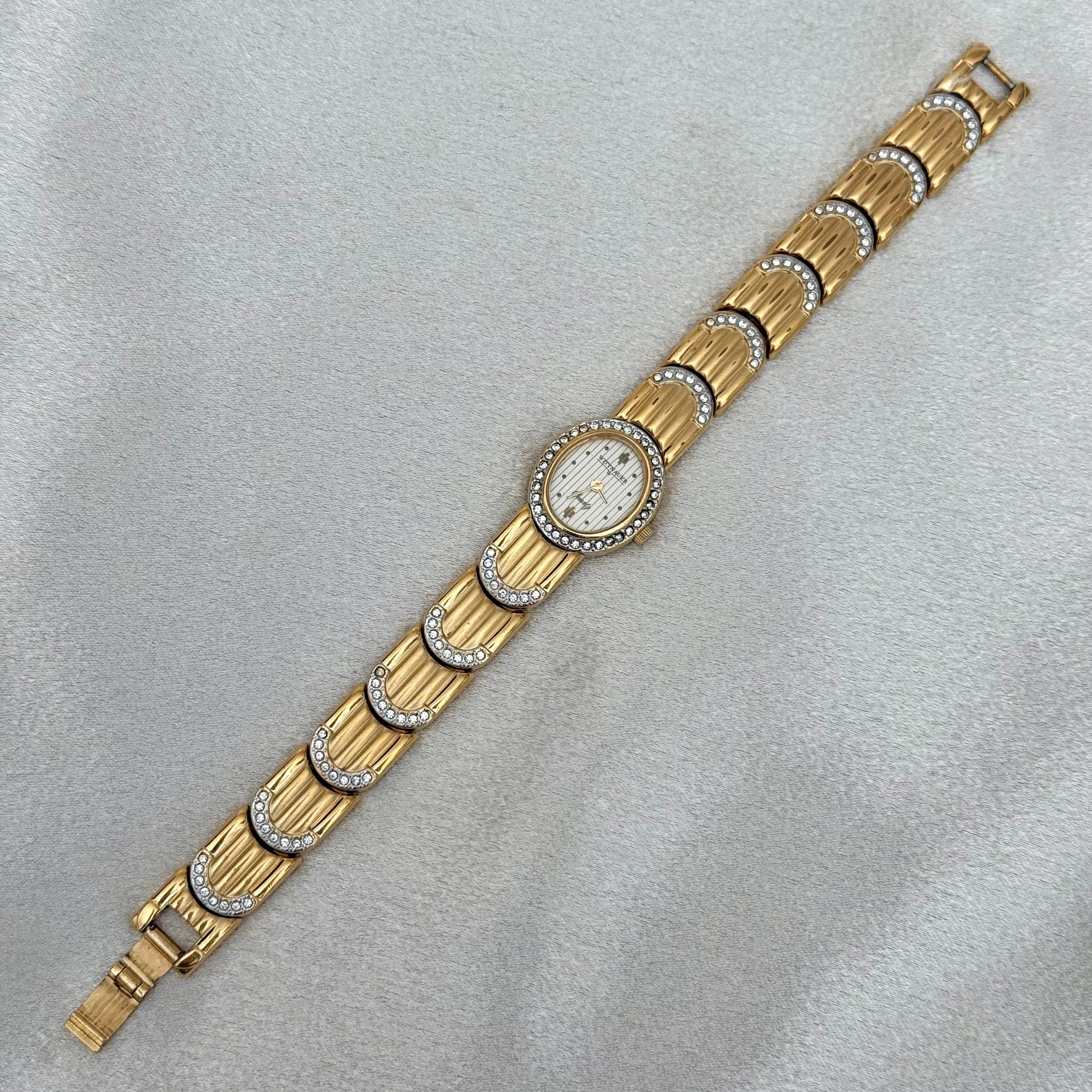 VINTAGE WITTNAUER DIAMOND WATCH