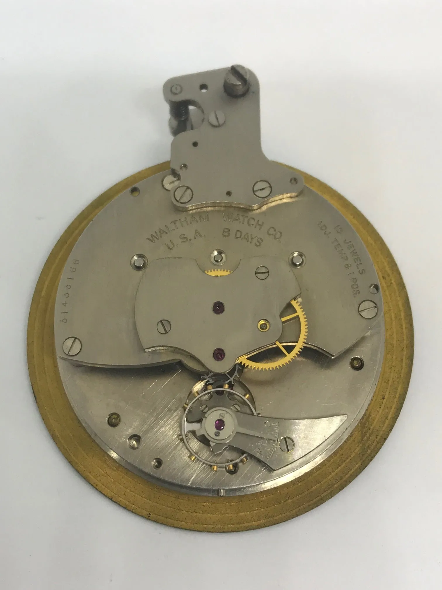 Vintage WW2 Navy Waltham CDIA Military Aircraft Clock