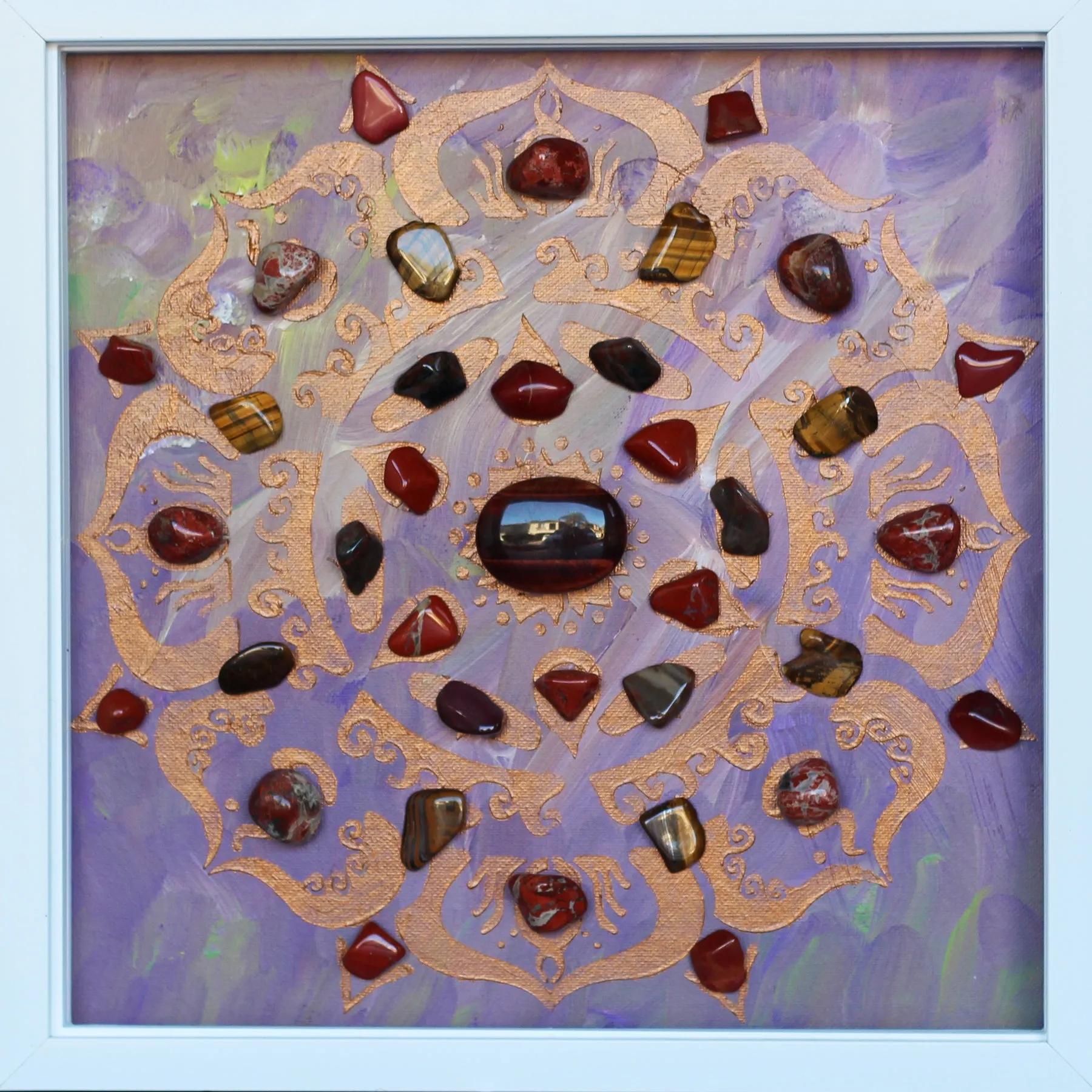 Vitality Crystal Grid Fine Art Print