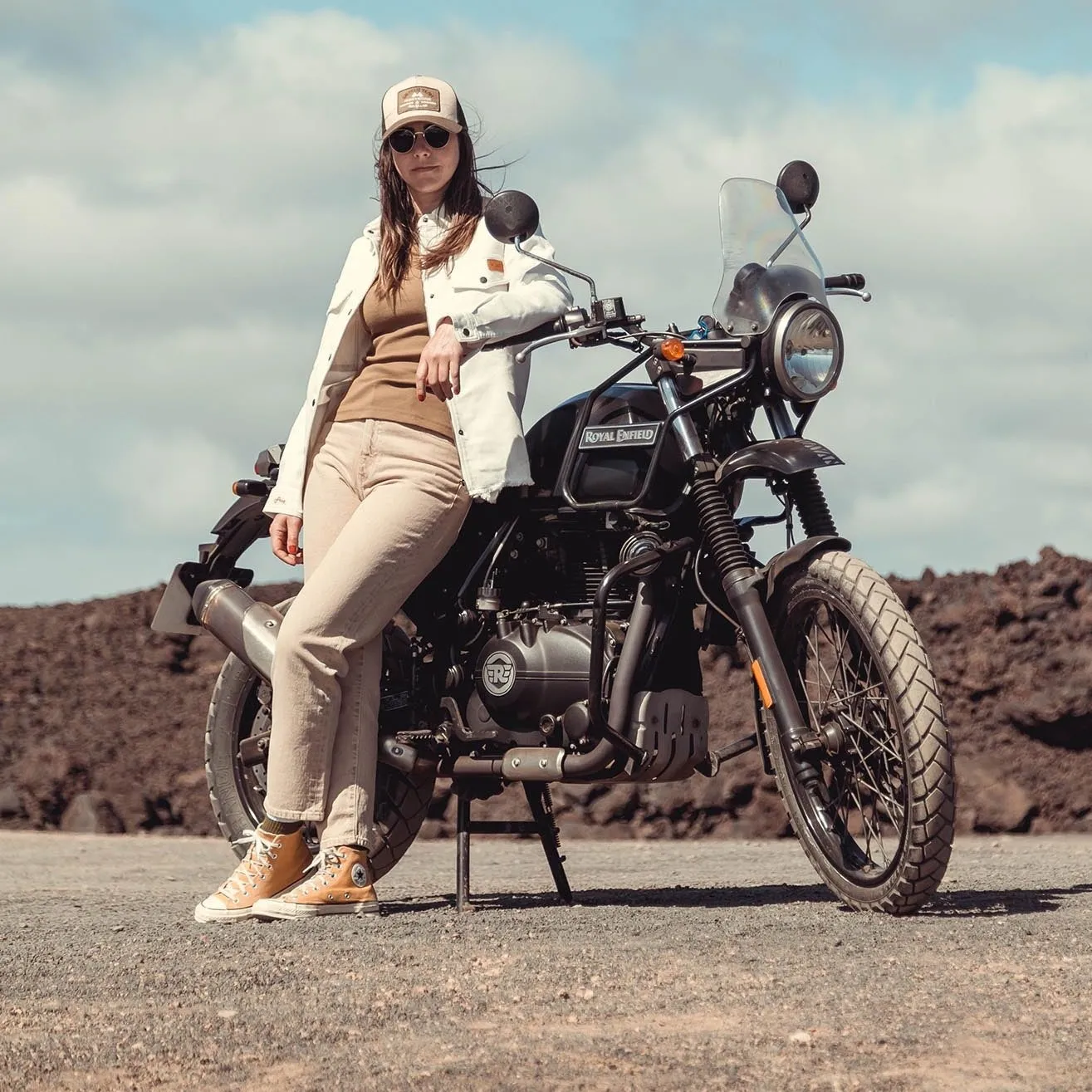 Wildust Sisters Armalith Moto Jacket - White
