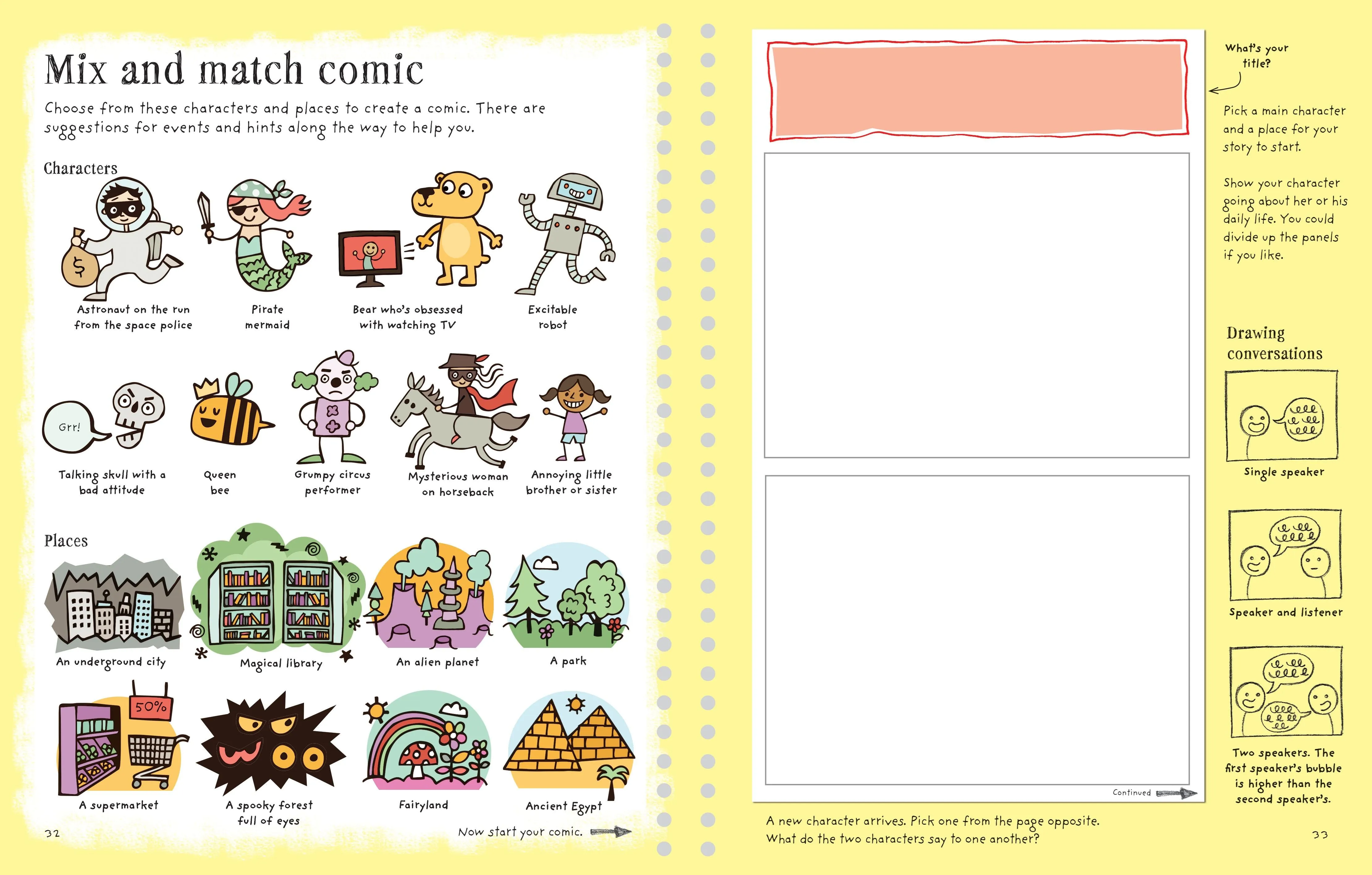 Write And Draw Your Own Comics