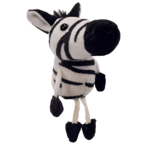 Zebra Finger Puppet
